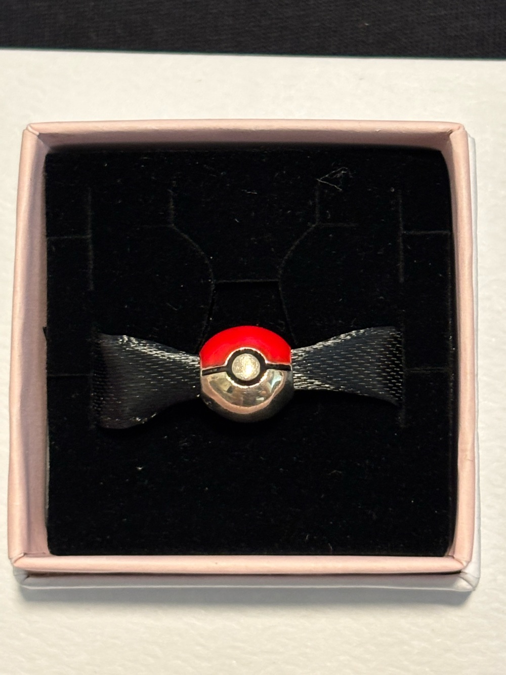 Sterling Silver Pokeball charm